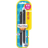 Paper Mate InkJoy Gel Pens, Medium Point, Black, 2-Pack