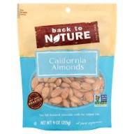 Back to Nature California Almonds, 9 oz