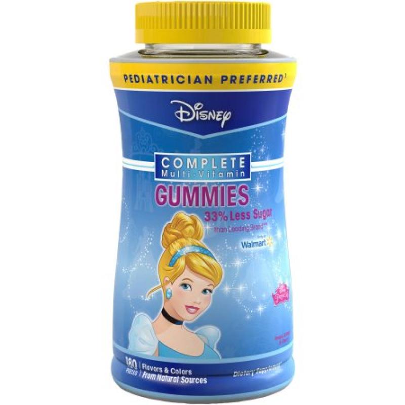 Disney Princess Multivitamin Gummies (Character will vary), 180 count