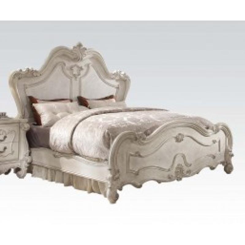 Acme Versailles Queen Bed in Bone White 21760Q