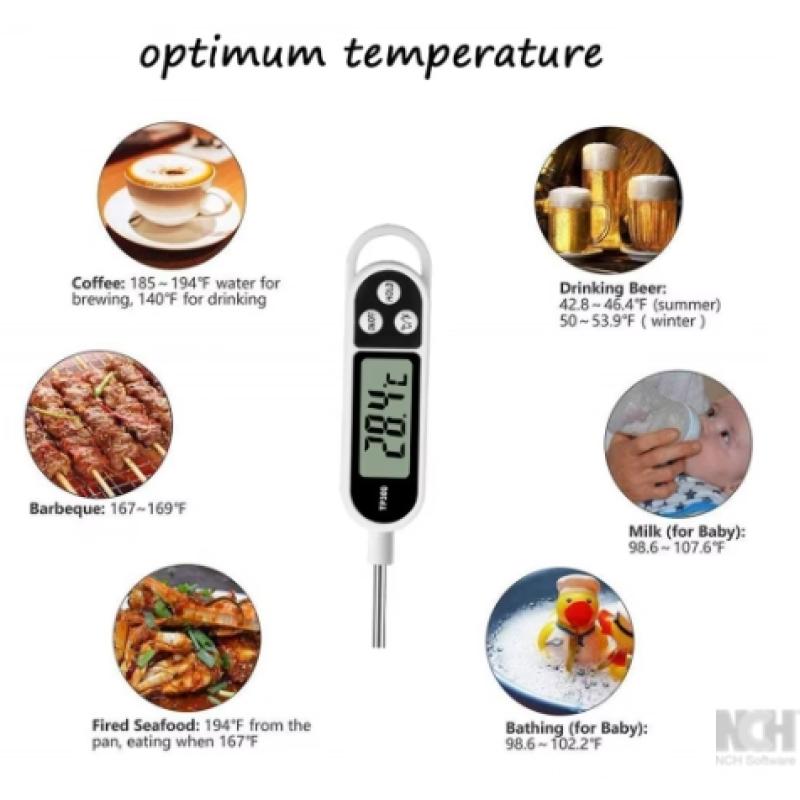 Food Thermometer TP300 Digital Kitchen Thermometer For Meat Cooking Food Probe BBQ Electronic Oven Kitchen Tools