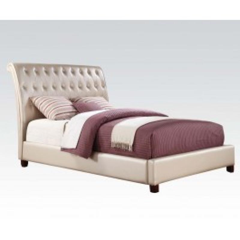 PITNEY PEARL PU QUEEN BED