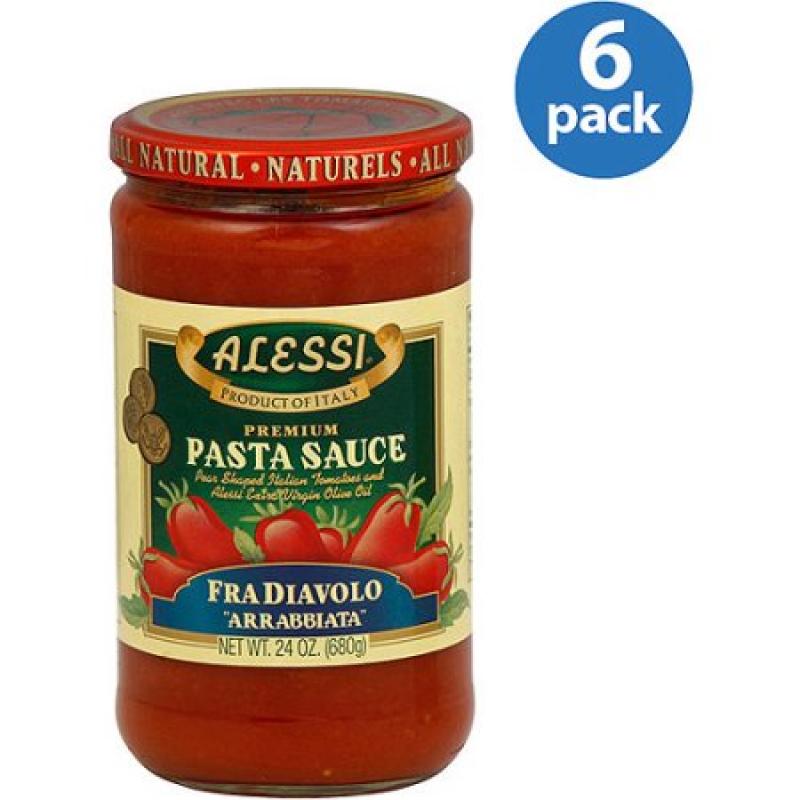 Alessi Fra Diavolo Pasta Sauce, 24 oz, (Pack of 6)
