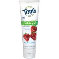 Tom&#039;s Of Maine Children&#039;s Flouride Toothpaste Silly Strawberry, 4.2 OZ
