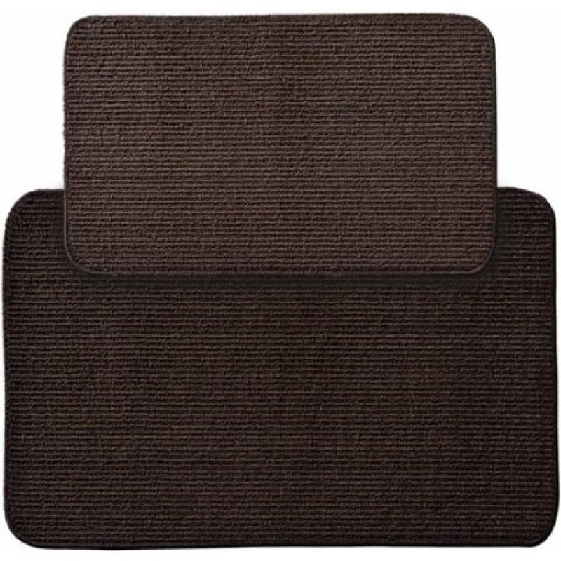 Garland Rug Town Square 2pc Kitchen Rug Slice and Mat, 18" x 28"