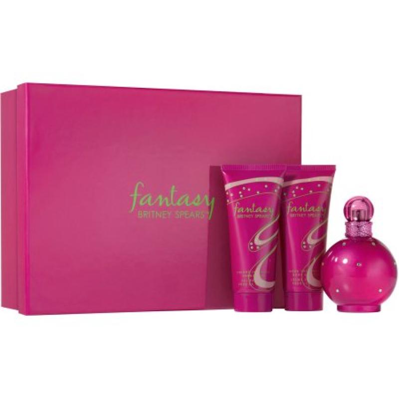 Britney Spears Fantasy Fragrance Gift Set for Women, 3 pc