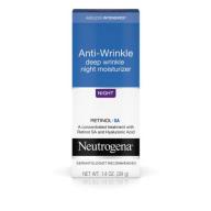 Neutrogena Ageless Intensives Anti-Wrinkle Deep Wrinkle Moisture Night Moisturizer, 1.4 Oz