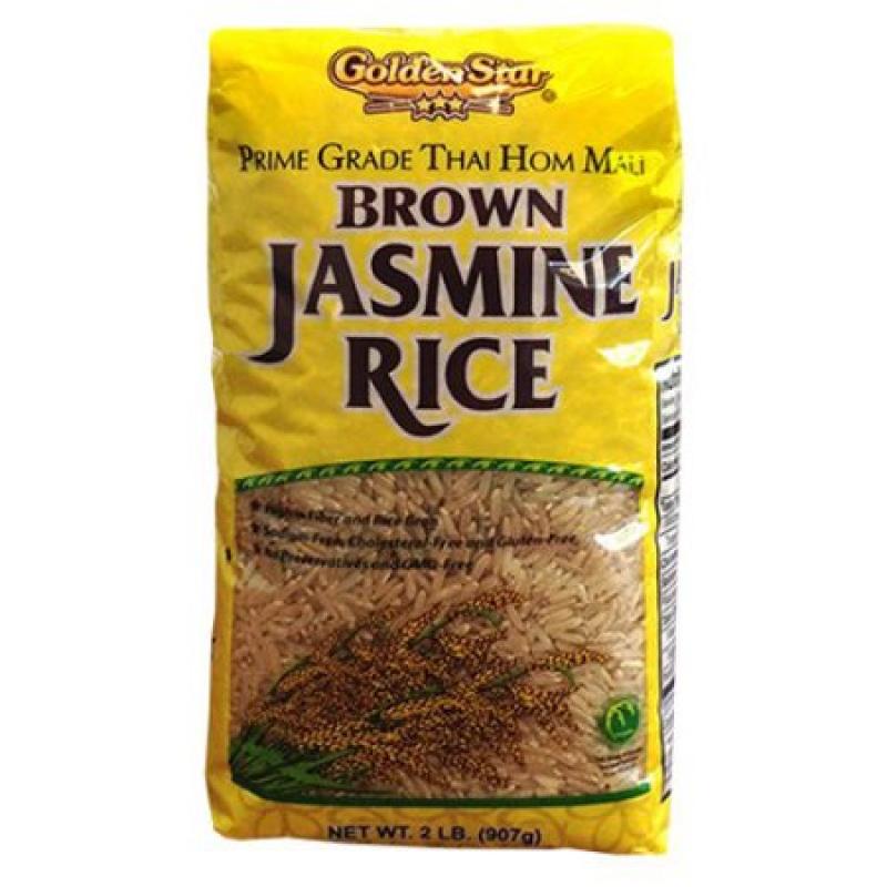 Golden Star Brown Jasmine Rice, 2 lbs