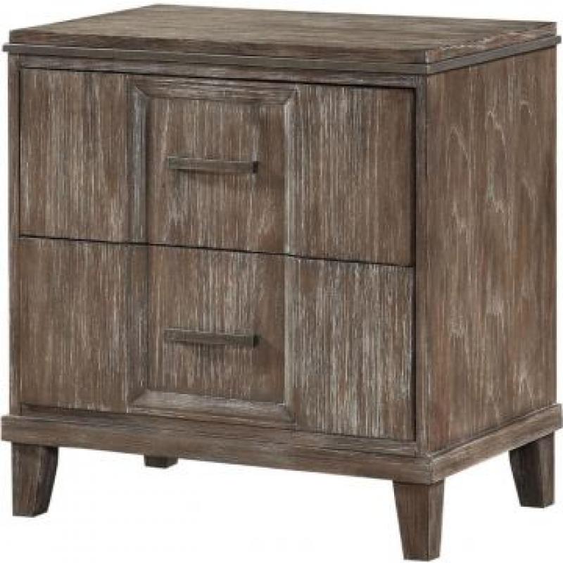 Acme Furniture Bayonne 2 Drawer Nightstand with USB Charging Dock 23893