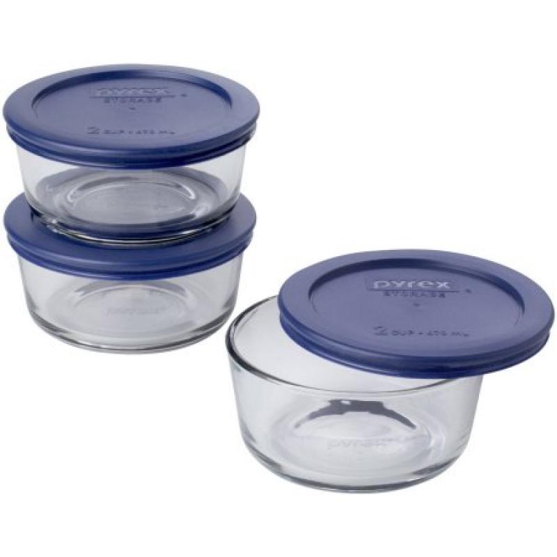 Pyrex 6-Piece 2-Cup Simply Store Value Pack