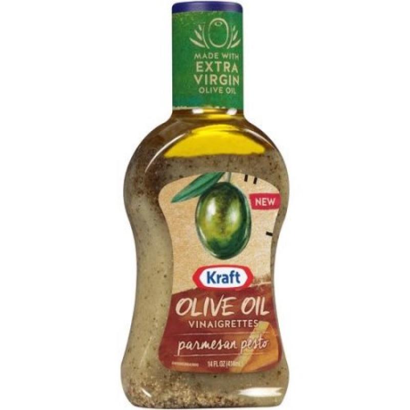 Kraft Olive Oil Vinaigrettes Parmesan Pesto, 14.0 Oz