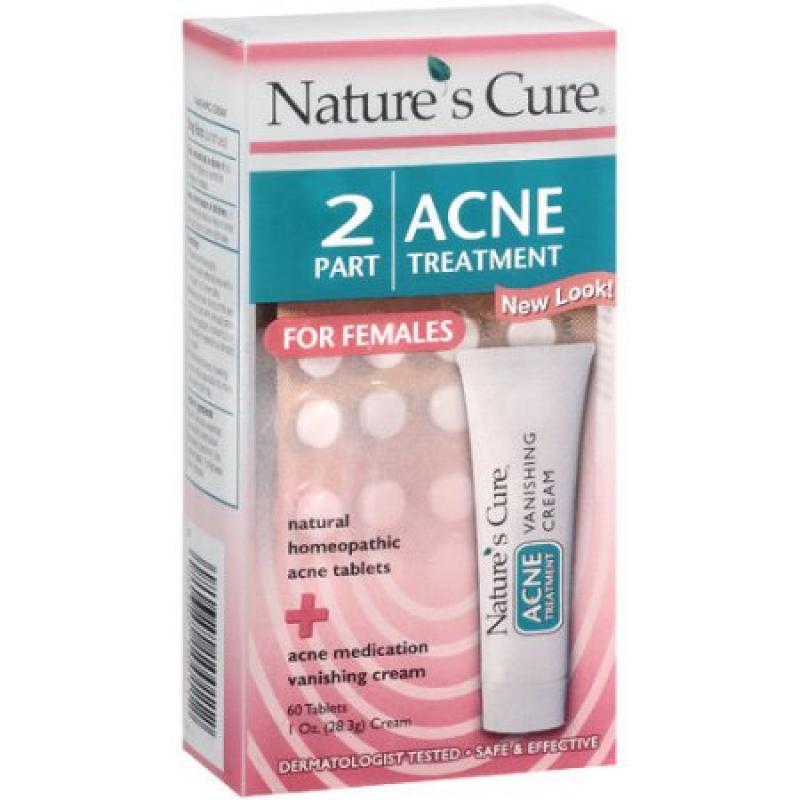 Nature&#039;s Cure: 2 Part Acne Treatment for Females