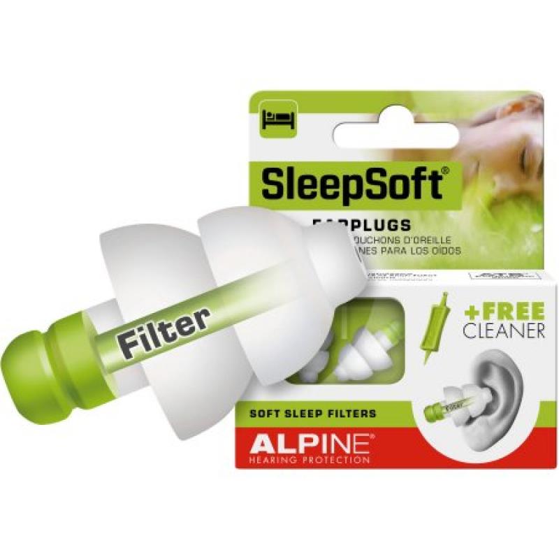 Alpine SleepSoft Earplugs, 1 pr