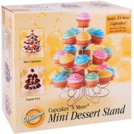 Wilton Cupcakes &#039;N Moreￂﾮ 10.5"x9" Mini Dessert Stand, 24 ct. 307-250