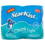 StarKist® Chunk Light Tuna in Water 8-5 oz. Pack