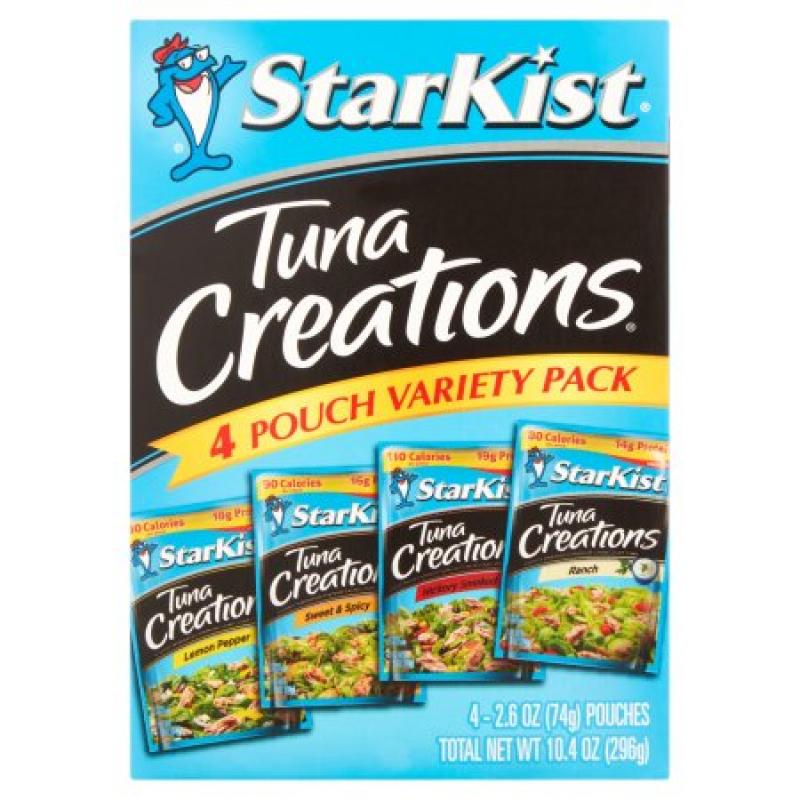 StarKist® Tuna Creations® Tuna Variety Pack 4-2.6 oz. Pouches