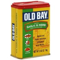 Old Bay Garlic & Herb Seasoning, 2.62 oz (Pack of 12)