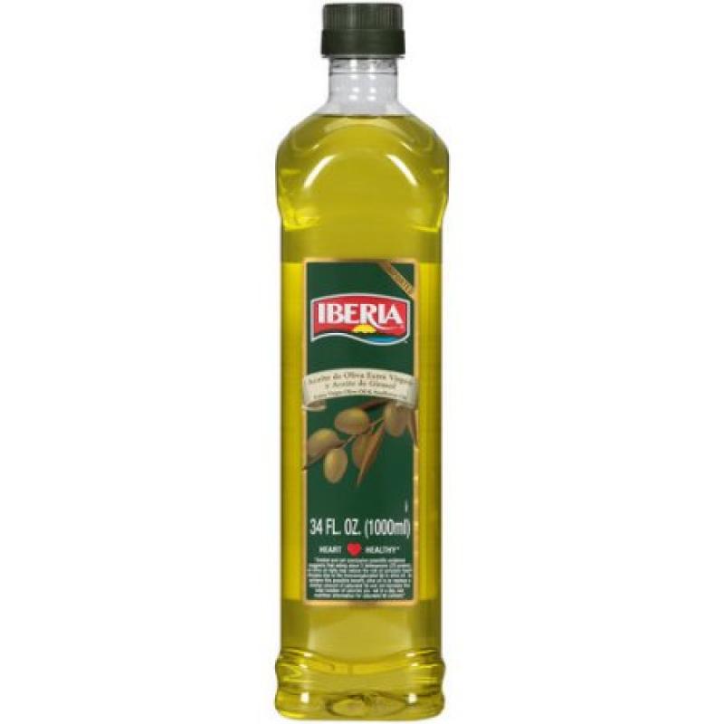 Iberia Extra Virgin Olive Oil & Sunflower Oil, 34 fl oz