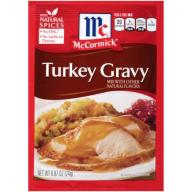 McCormick® Turkey Gravy, 0.87 oz. Packet