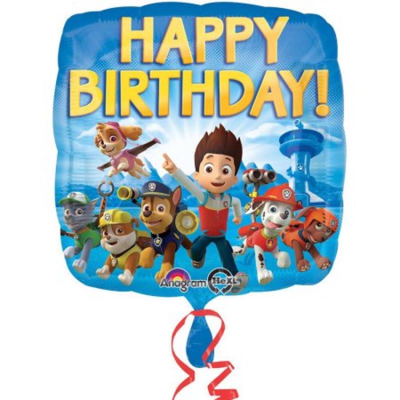 PAW Patrol Happy Birthday Foil Balloon