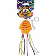 Sergeants Pet Care Products Crazy Claws Fish Cat Toy with Ribbons, Soft