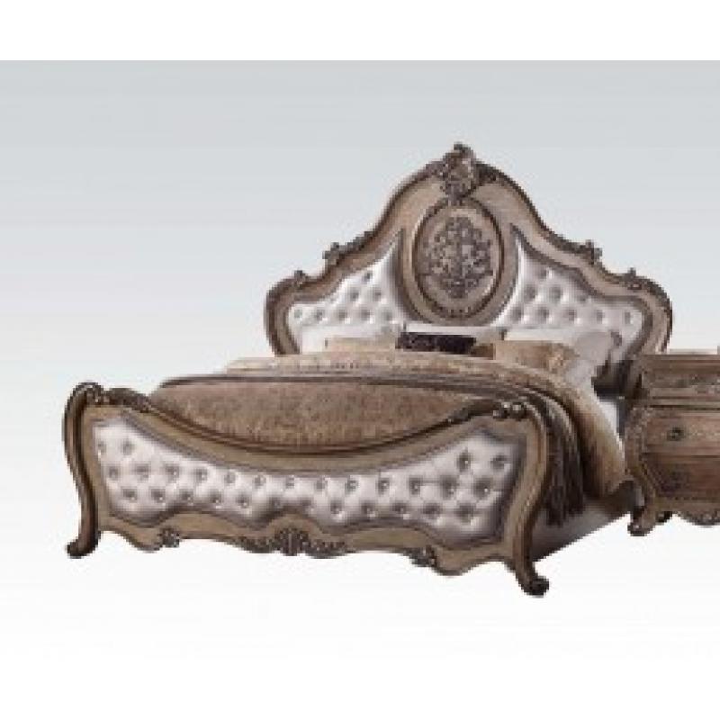 Acme Ragenardus Queen Bed in Vintage Oak 26310Q