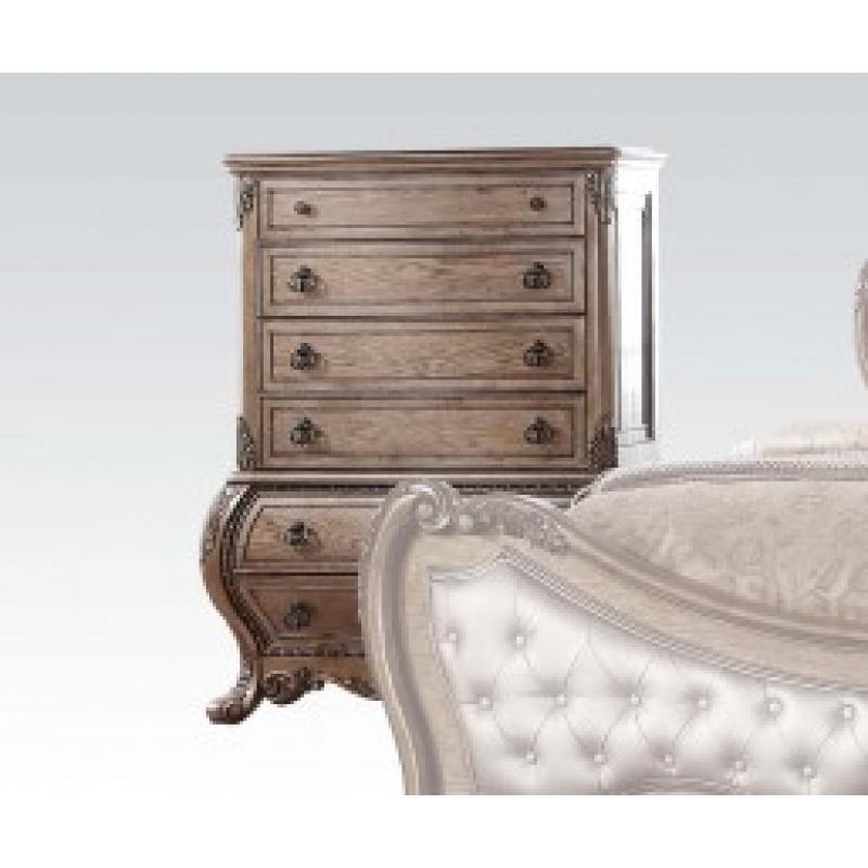 Acme Ragenardus Queen Bed in Vintage Oak 26310Q