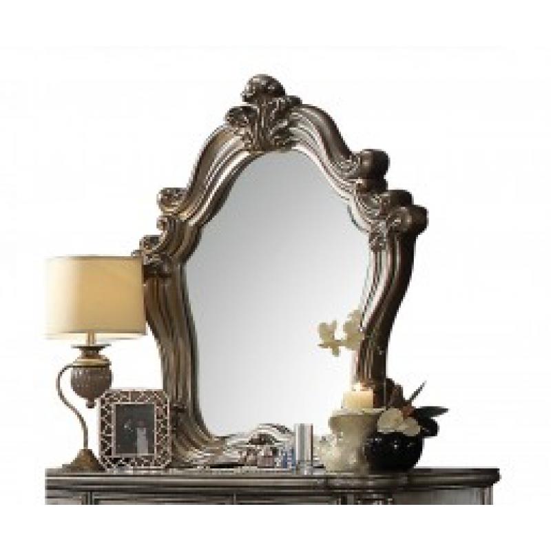 Acme Versailles Mirror in Silver 26844