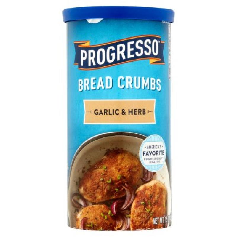 Progresso Garlic & Herb Bread Crumbs 15oz