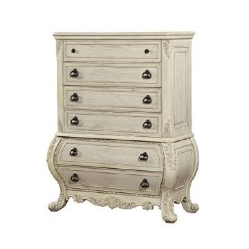 Acme Ragenardus Dresser in Antique White 27015