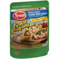 Tyson Grilled & Ready Premium Grilled Chunk White Chicken, 7 oz
