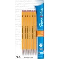 Paper Mate Sharpwriter Mechanical Pencils, Yellow, 12pk