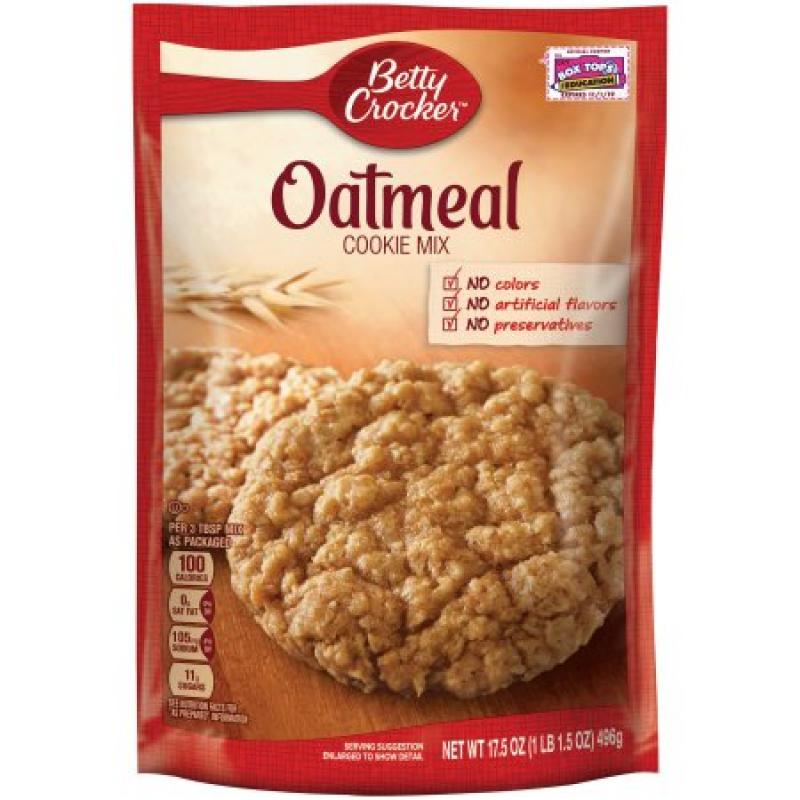 Betty Crocker® Cookie Mix Oatmeal 17.5 oz Pouch