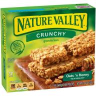 Nature Valley™ Oats &#039;n Honey Crunchy Granola Bars 6-2 ct Pouches