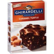 Ghirardelli Caramel Turtle Brownie Mix, 18.5 Oz