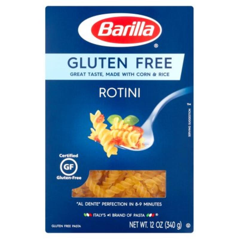 Barilla Pasta Gluten Free Rotini, 12.0 OZ