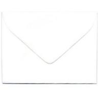 JAM Paper 2-3/4" x 3-3/4" Mini Envelopes, White, 25-Pack