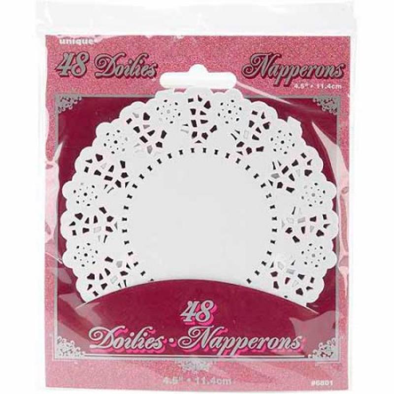 Round White Lace Paper Doilies