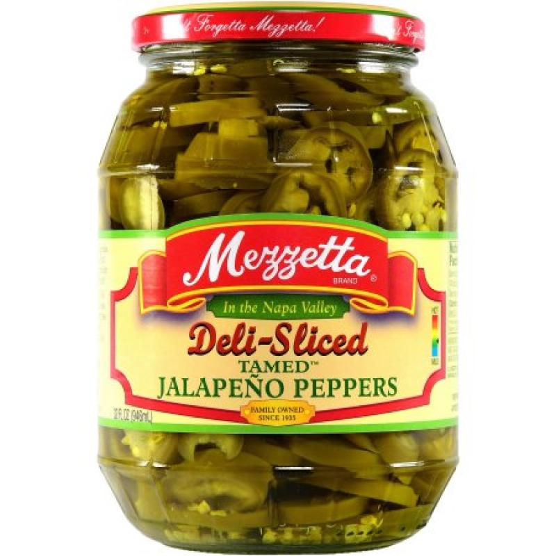 Mezzetta Deli-Sliced Tamed Jalapeno Peppers, 32 fl oz