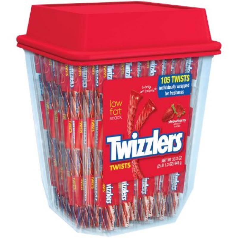 Twizzlers Strawberry Twists 105 ct Canister