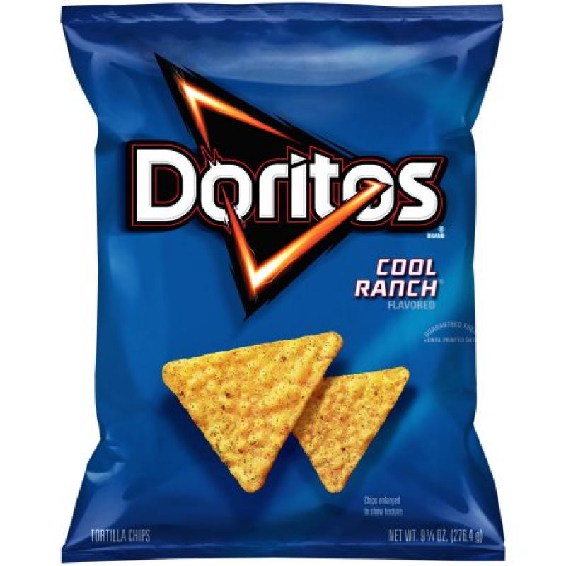 Doritos Cool Ranch Tortilla Chips, 9.75 oz Bag