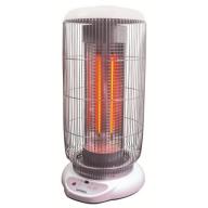 Optimus H-84001 22" Tall Oscillating Carbon Barrel Heater with Remote