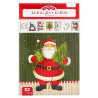 Holiday Time Holiday Cards, 32 count
