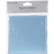 Dovecraft Back to Basics Cards and Envelopes, 6" x 6", 12pk, Blue Skies