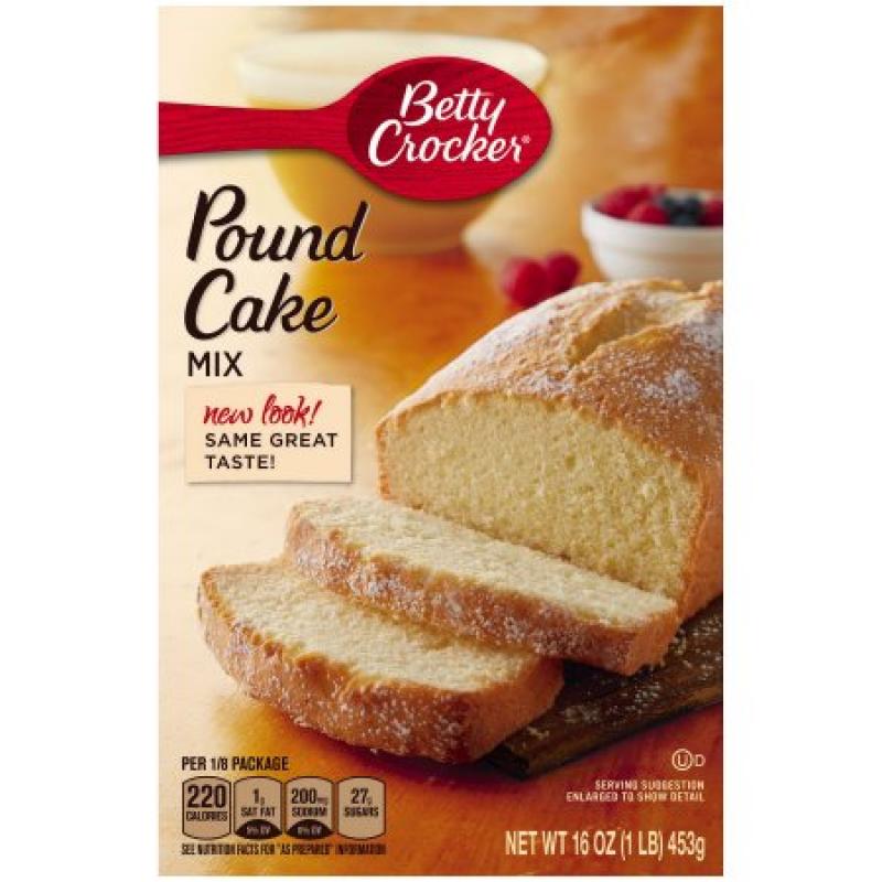Betty Crocker® Cake Mix Pound Cake 16.0 oz Box