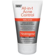 Neutrogena All-in-1 Acne Control Daily Scrub, 4.2 Fl. Oz