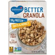 Barbara&#039;s® Better than Granola Oats & Honey Granola Cereal 10 oz. Box
