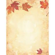 Great Paper Fall Leaves Letterhead