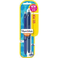 Paper Mate InkJoy Gel Pens, Medium Point, Blue Assorted, 2-Pack