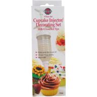 Norpro #3566 9-Piece Cupcake Injector and Decorating Set